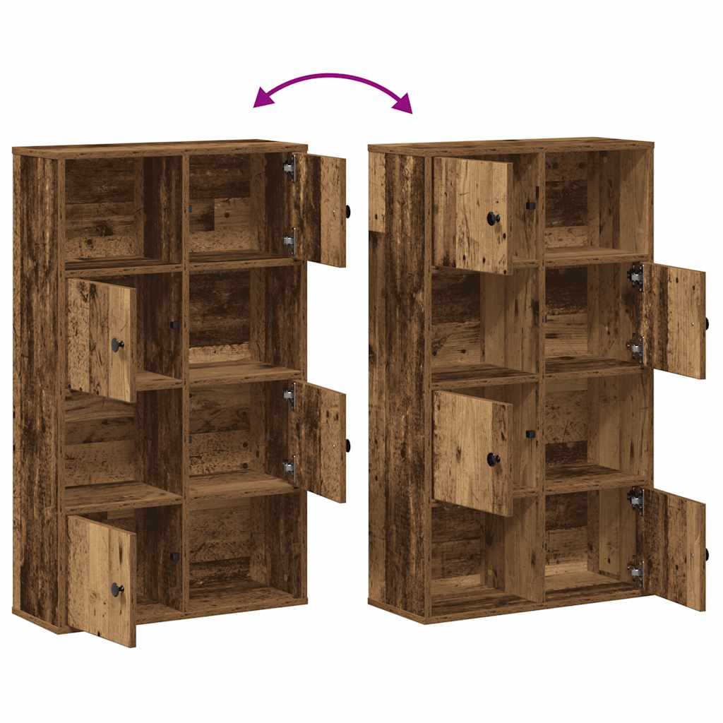 Libreria Legno Vecchio 60x24x101,5 cm in Truciolato