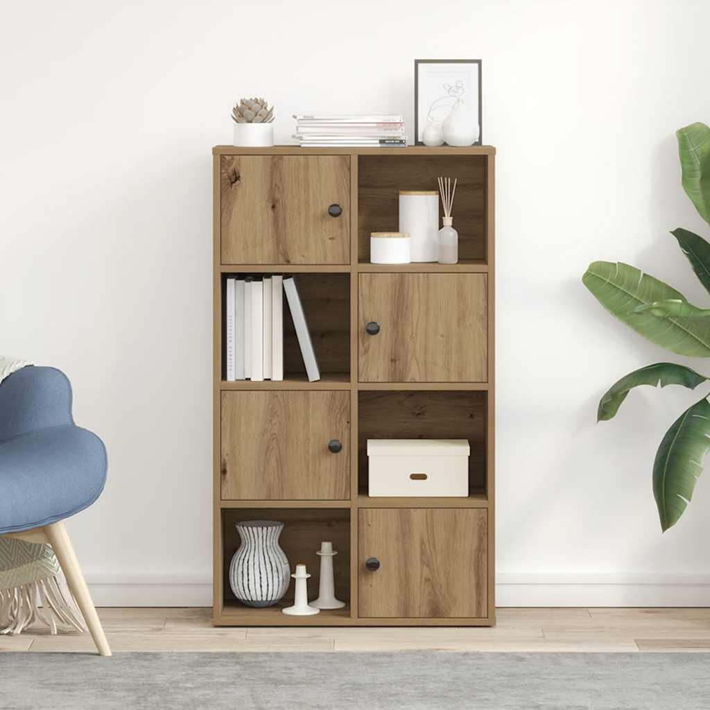 Libreria Rovere Artigianale 60x24x101,5 cm in Legno Multistrato