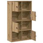Libreria Rovere Artigianale 60x24x101,5 cm in Legno Multistrato