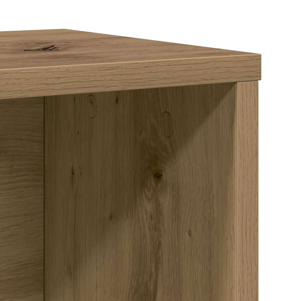 Libreria Rovere Artigianale 60x24x101,5 cm in Legno Multistrato