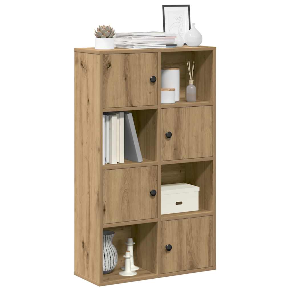 Libreria Rovere Artigianale 60x24x101,5 cm in Legno Multistrato
