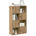 Libreria Rovere Artigianale 60x24x101,5 cm in Legno Multistrato
