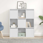 Libreria Bianca 89x24x101,5 cm in Legno Multistrato