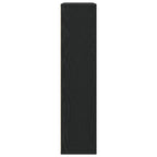Libreria Rovere Nero 89x24x101,5 cm in Legno Multistrato