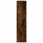 Libreria Rovere Fumo 89x24x101,5 cm in Legno Multistrato