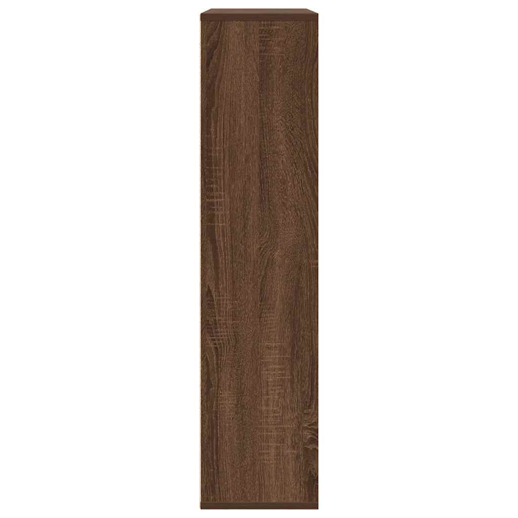 Libreria Rovere Marrone 89x24x101,5 cm in Legno Multistrato