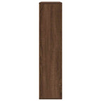 Libreria Rovere Marrone 89x24x101,5 cm in Legno Multistrato