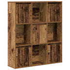 Libreria Legno Vecchio 89x24x101,5 cm in Legno Multistrato