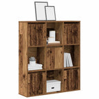 Libreria Legno Vecchio 89x24x101,5 cm in Legno Multistrato