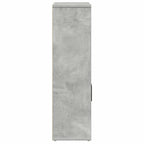 Libreria Grigio Cemento 60x24x85 cm in Legno Multistrato