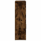 Libreria Rovere Fumo 60x24x85 cm in Truciolato