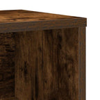 Libreria Rovere Fumo 60x24x85 cm in Truciolato
