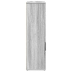 Libreria Grigio Sonoma 60x24x85 cm in Legno Multistrato