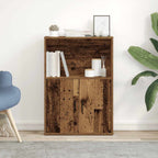 Libreria Legno Vecchio 60x24x85 cm in Truciolato