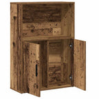 Libreria Legno Vecchio 60x24x85 cm in Truciolato