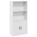 Libreria Bianca 60x24x120 cm in Legno Multistrato