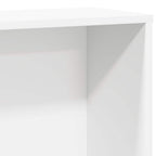 Libreria Bianca 60x24x120 cm in Legno Multistrato