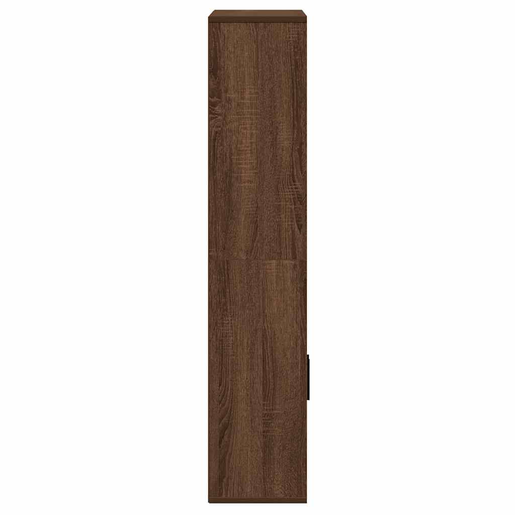 Libreria Rovere Marrone 60x24x120 cm in Legno Multistrato