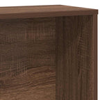 Libreria Rovere Marrone 60x24x120 cm in Legno Multistrato