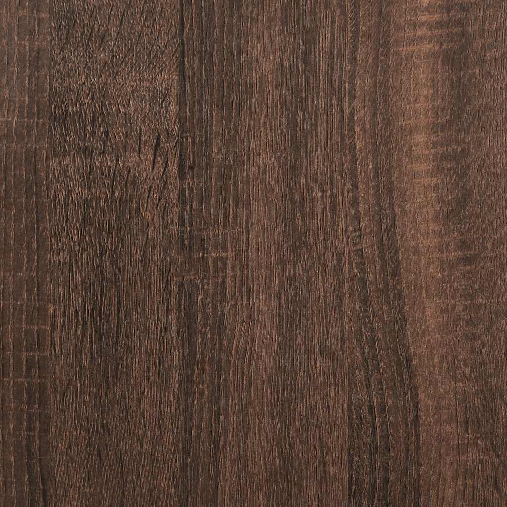 Libreria Rovere Marrone 60x24x120 cm in Legno Multistrato