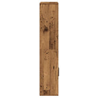 Libreria Legno Vecchio 60x24x120 cm in Legno Multistrato