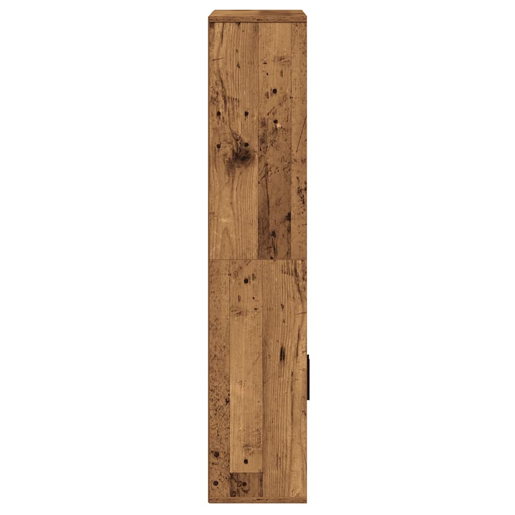 Libreria Legno Vecchio 60x24x120 cm in Legno Multistrato