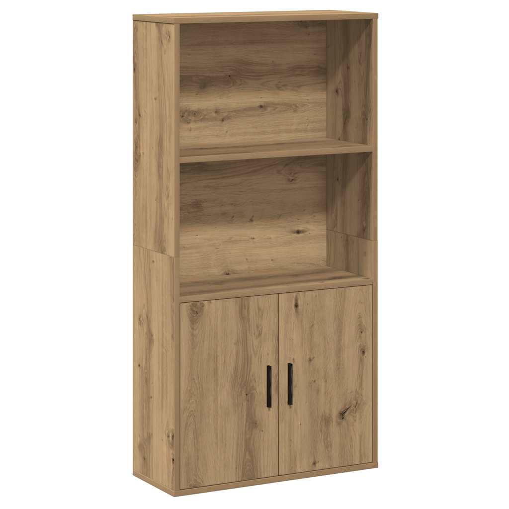 Libreria Rovere Artigianale 60x24x120 cm in Truciolato