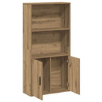 Libreria Rovere Artigianale 60x24x120 cm in Truciolato
