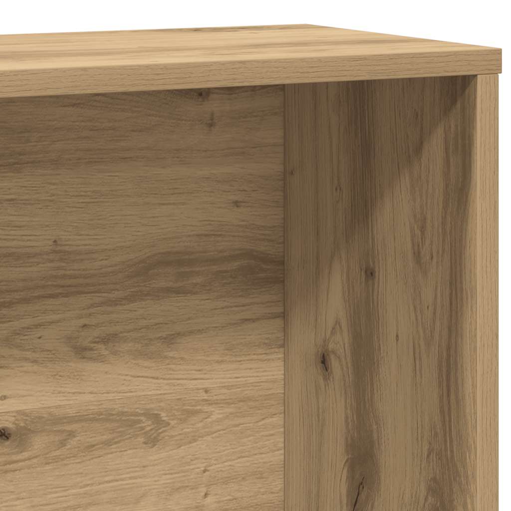 Libreria Rovere Artigianale 60x24x120 cm in Truciolato
