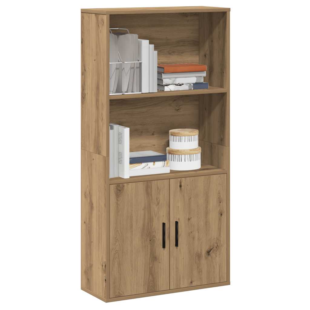 Libreria Rovere Artigianale 60x24x120 cm in Truciolato