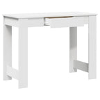 Scrivania Bianca 100x45x75 cm in Legno Multistrato