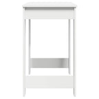 Scrivania Bianca 100x45x75 cm in Legno Multistrato