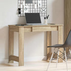 Scrivania Rovere Sonoma 100x45x75 cm in Legno Multistrato