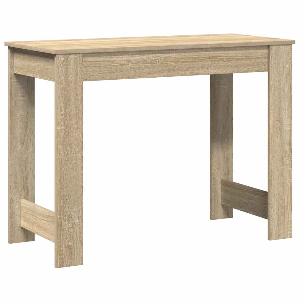 Scrivania Rovere Sonoma 100x45x75 cm in Legno Multistrato