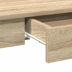Scrivania Rovere Sonoma 100x45x75 cm in Legno Multistrato
