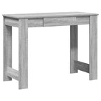Scrivania Grigio Sonoma 100x45x75 cm in Legno Multistrato