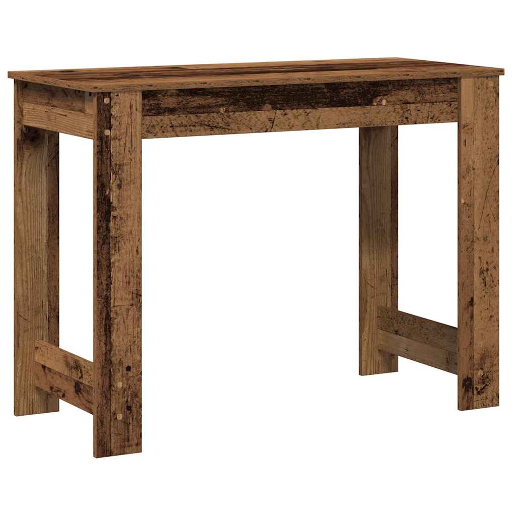 Scrivania Legno Vecchio 100x45x75 cm in Legno Multistrato