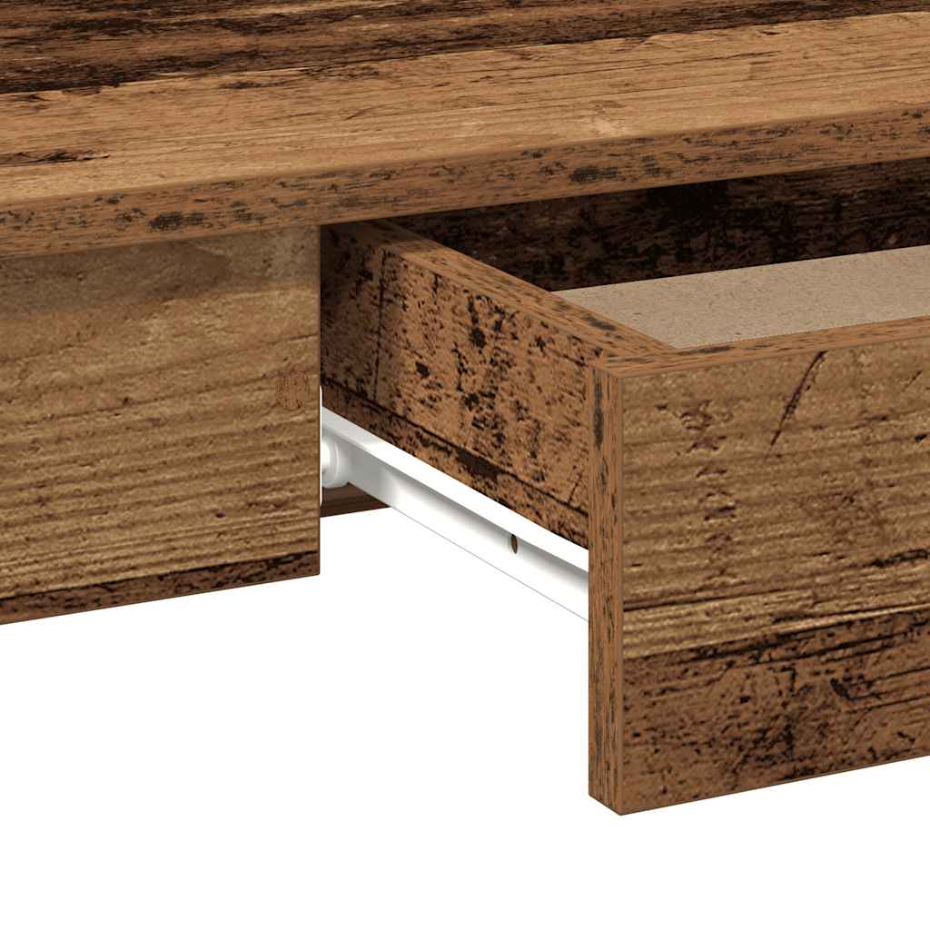Scrivania Legno Vecchio 100x45x75 cm in Legno Multistrato