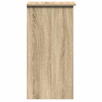 Scrivania e Ripiani Rovere Sonoma 84x40x78 cm Legno Multistrato