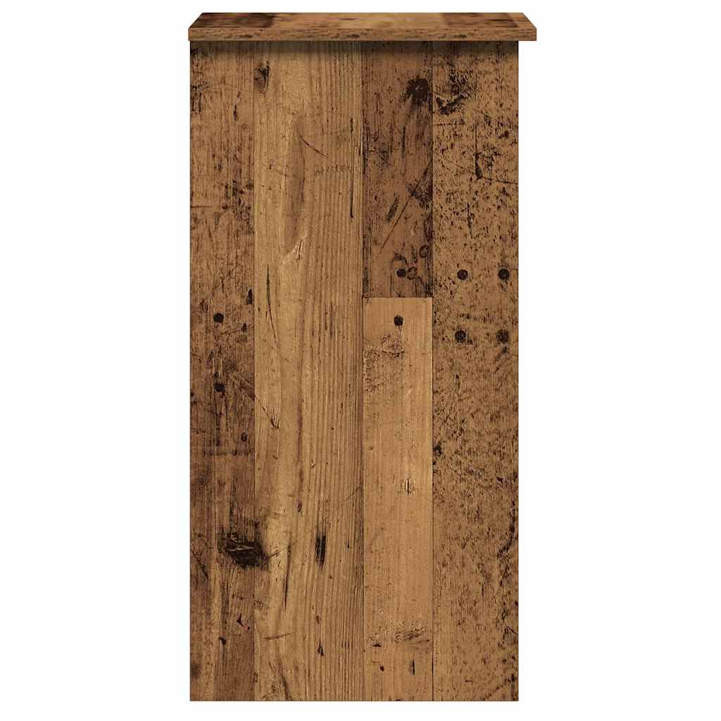 Scrivania Mensole Legno Vecchio 84x40x78 cm Legno Multistrato