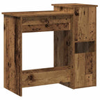 Scrivania Mensole Legno Vecchio 84x40x78 cm Legno Multistrato
