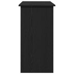 Scrivania Nera 80x40x75 cm in Legno Multistrato