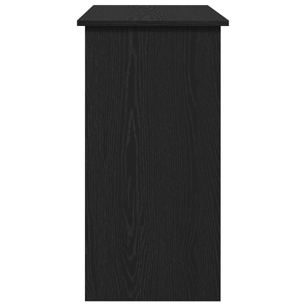 Scrivania Nera 80x40x75 cm in Legno Multistrato