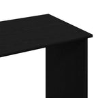 Scrivania Nera 80x40x75 cm in Legno Multistrato