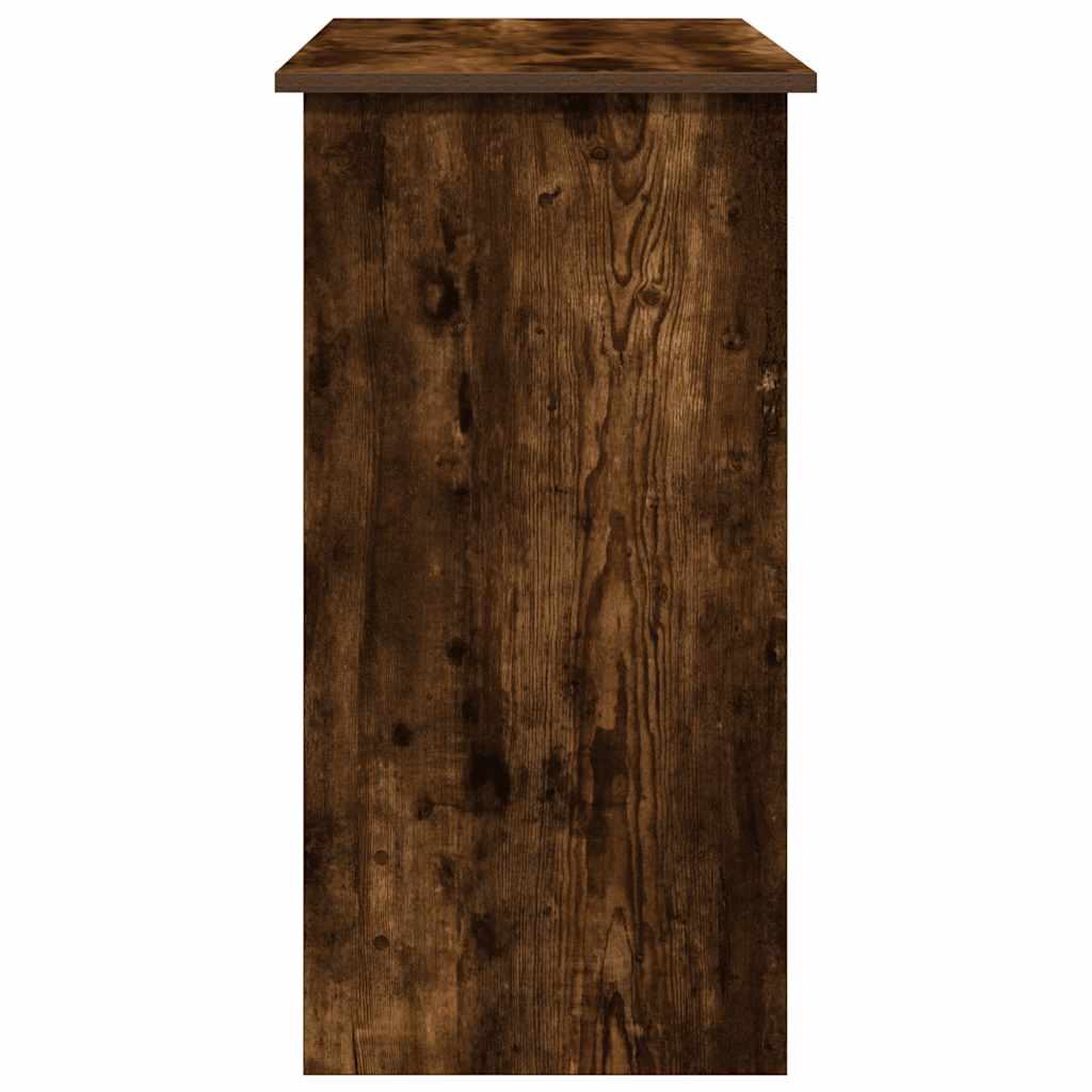 Scrivania Rovere Fumo 80x40x75 cm in Legno Multistrato