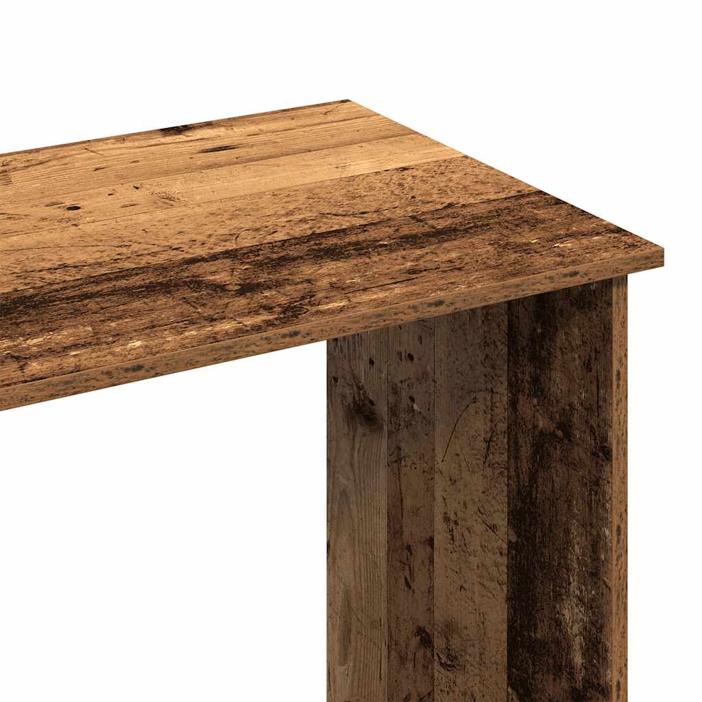 Scrivania Legno Antico 80x40x75 cm in Truciolato