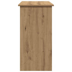 Scrivania Rovere Artigianale 80x40x75 cm in Legno Multistrato
