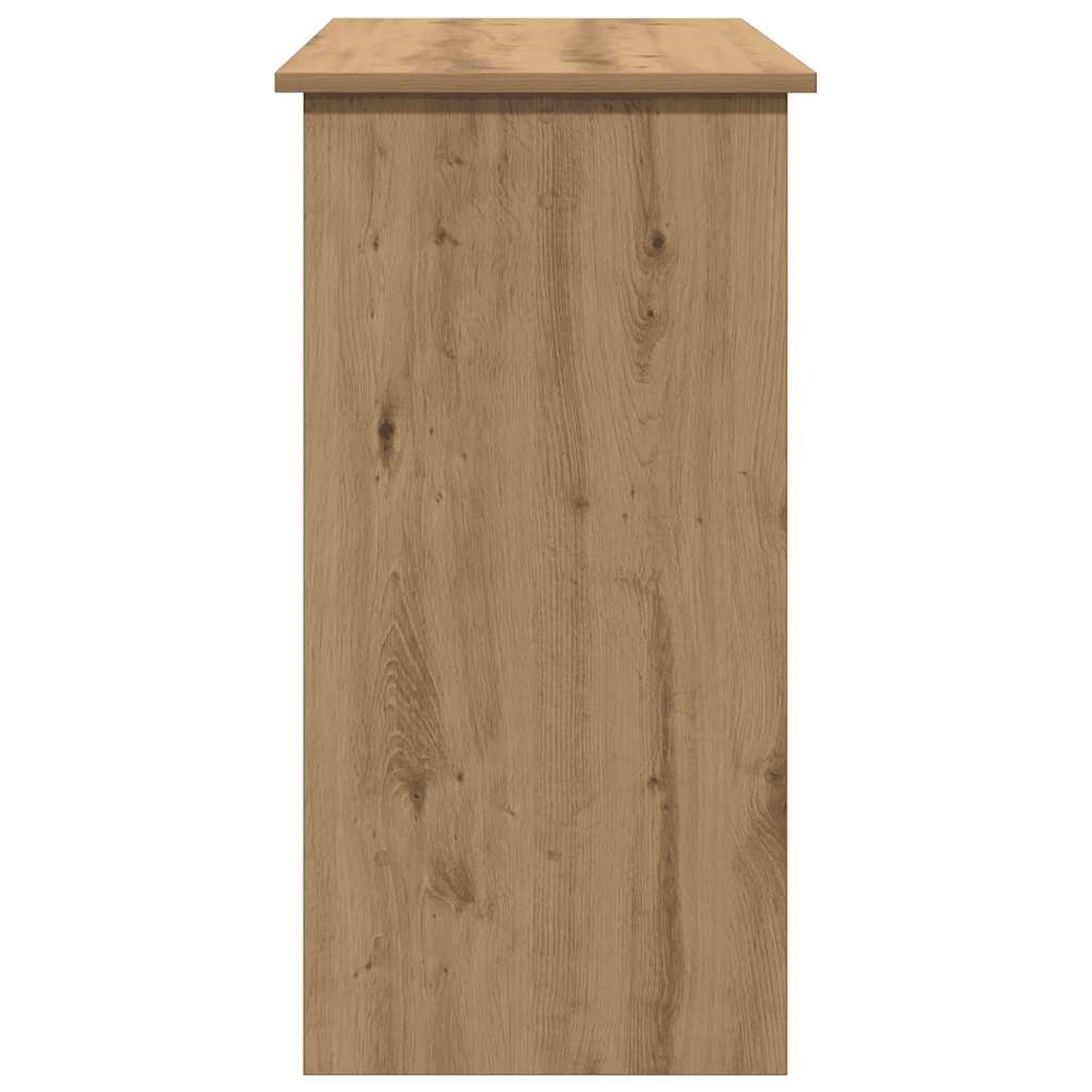 Scrivania Rovere Artigianale 80x40x75 cm in Legno Multistrato