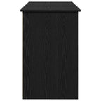 Scrivania Nera 102x50x75 cm in Legno Multistrato