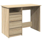 Scrivania Rovere Sonoma 102x50x75 cm in Legno Multistrato